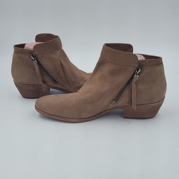 Sam Edelman Brown Suede Packer Ankle Boots Size 10 - Picture 14 of 14